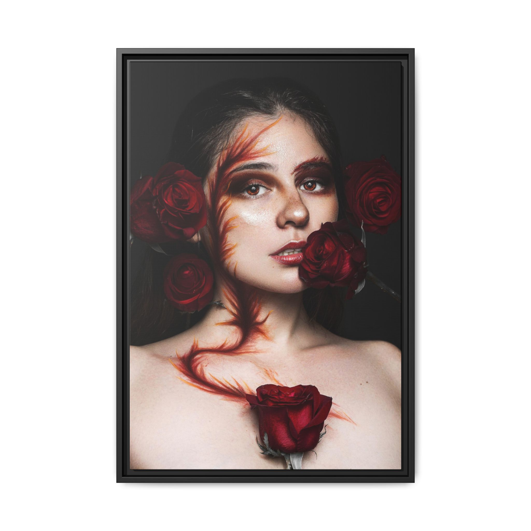 Roses No. 083 – Framed Canvas