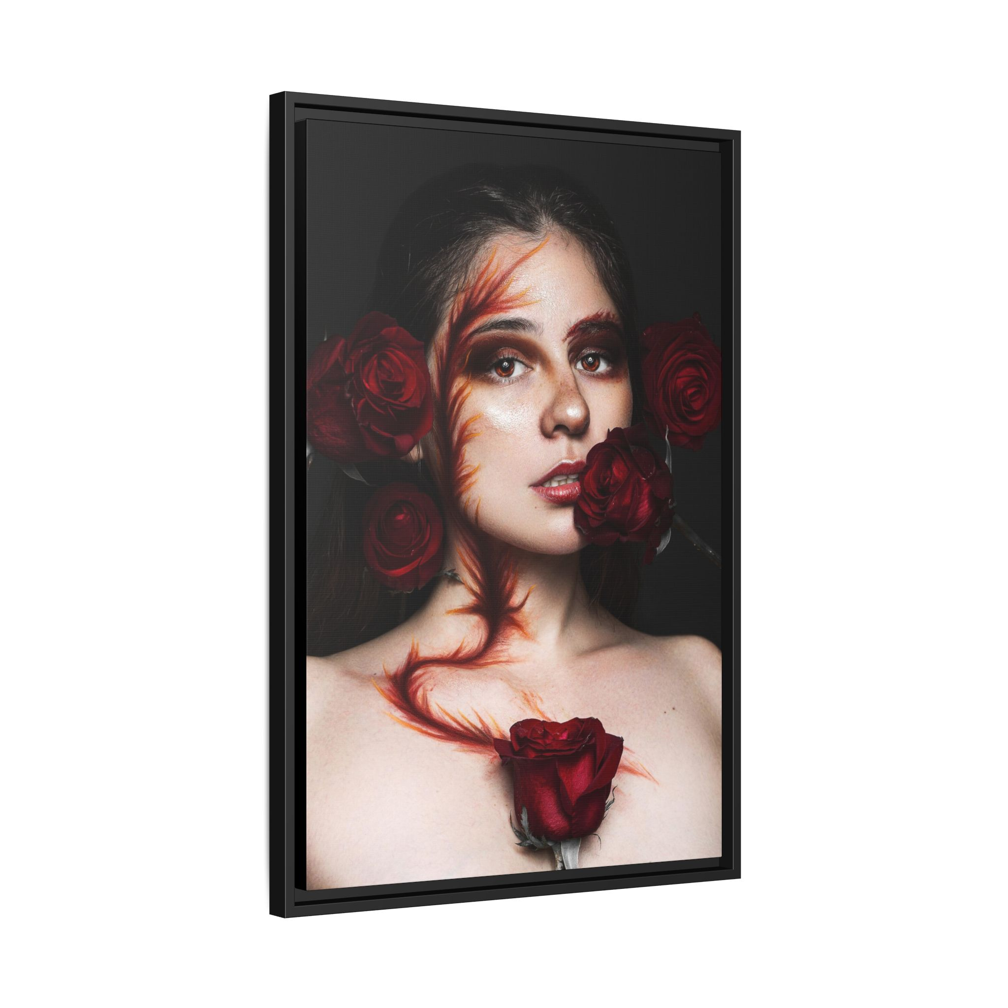 Roses No. 083 – Framed Canvas