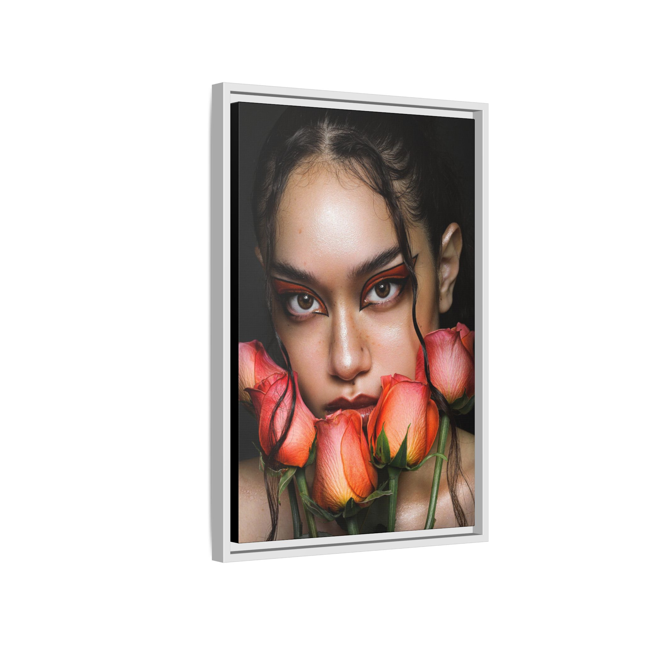 Roses No. 042 – Framed Canvas