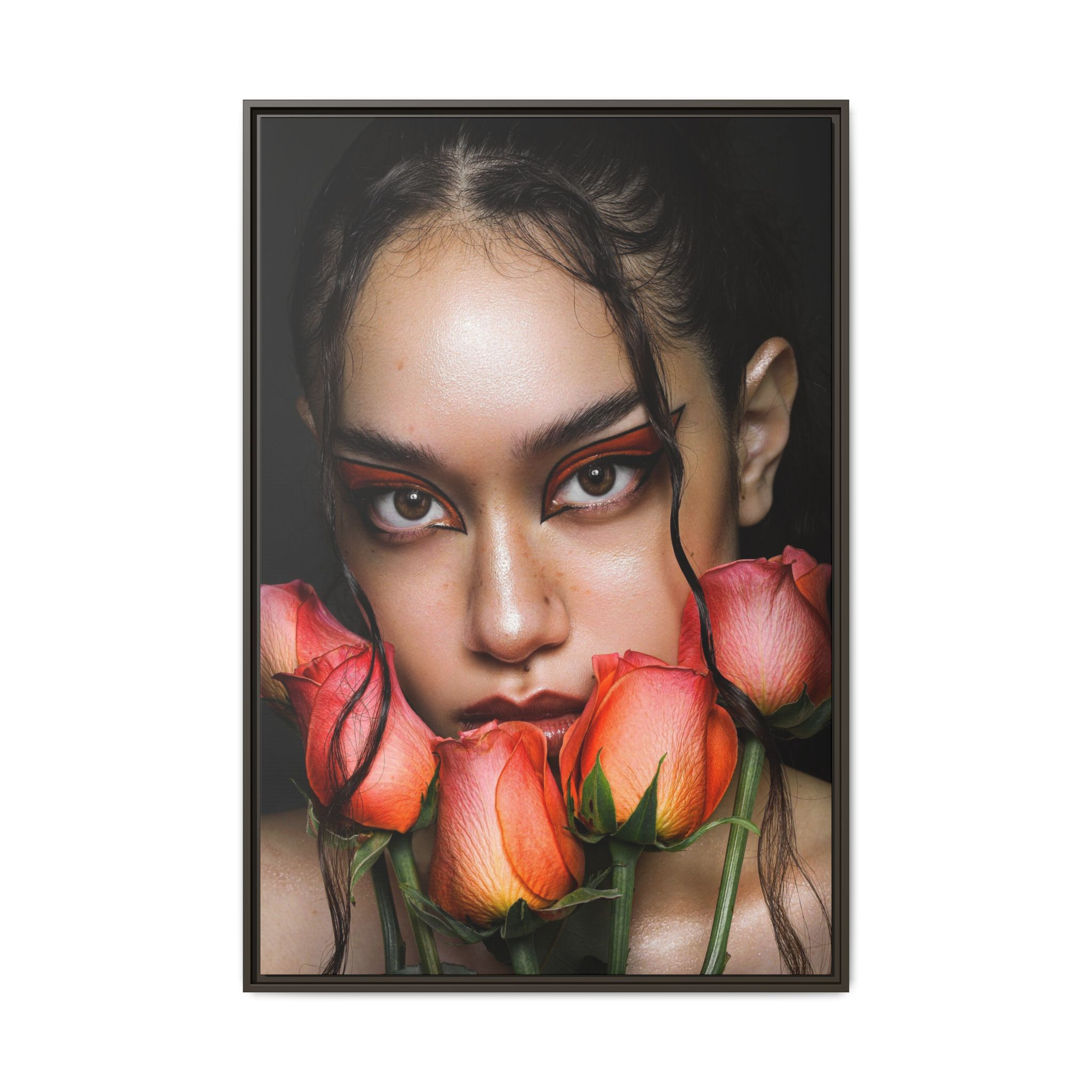 Roses No. 042 – Framed Canvas