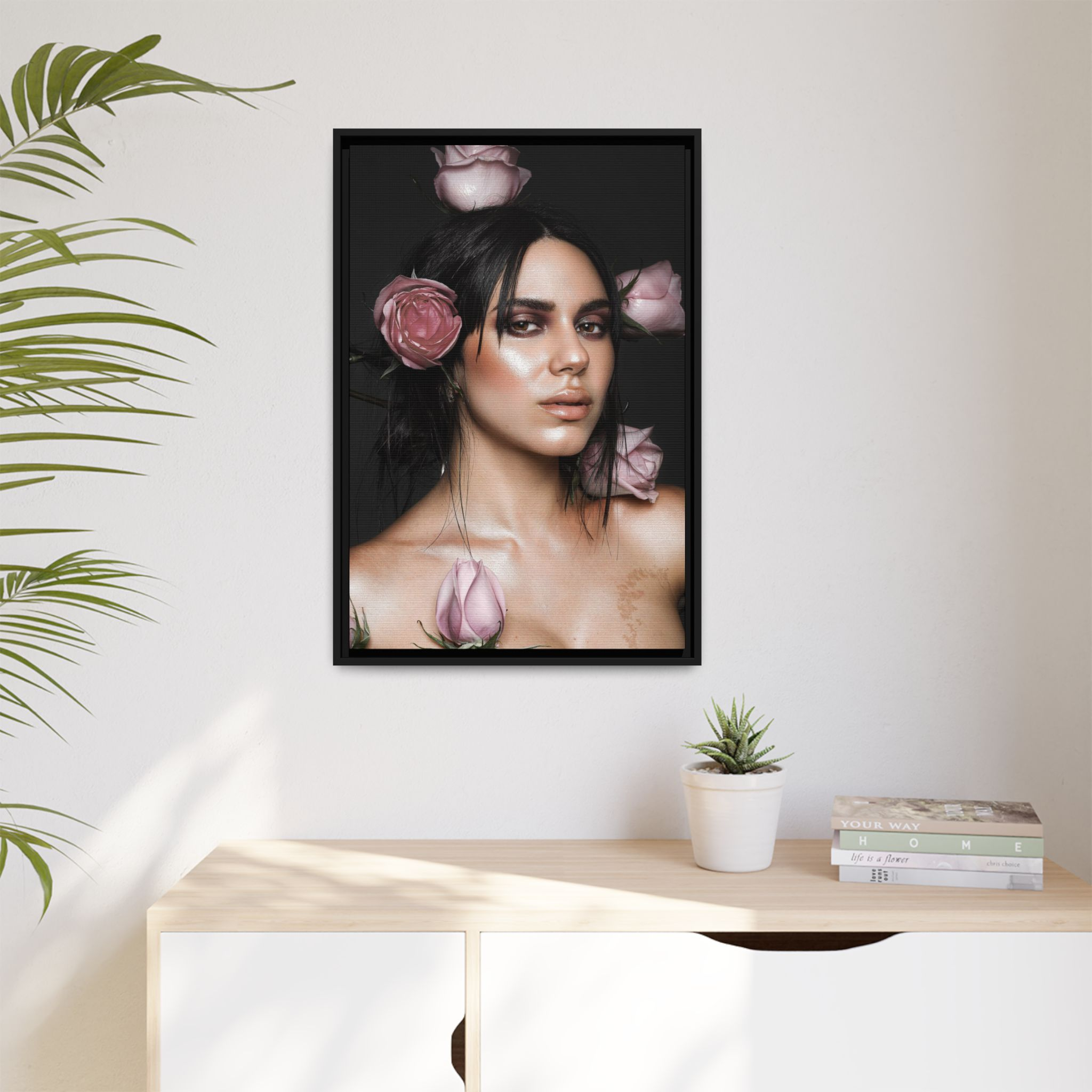 Roses No. 142 – Framed Canvas