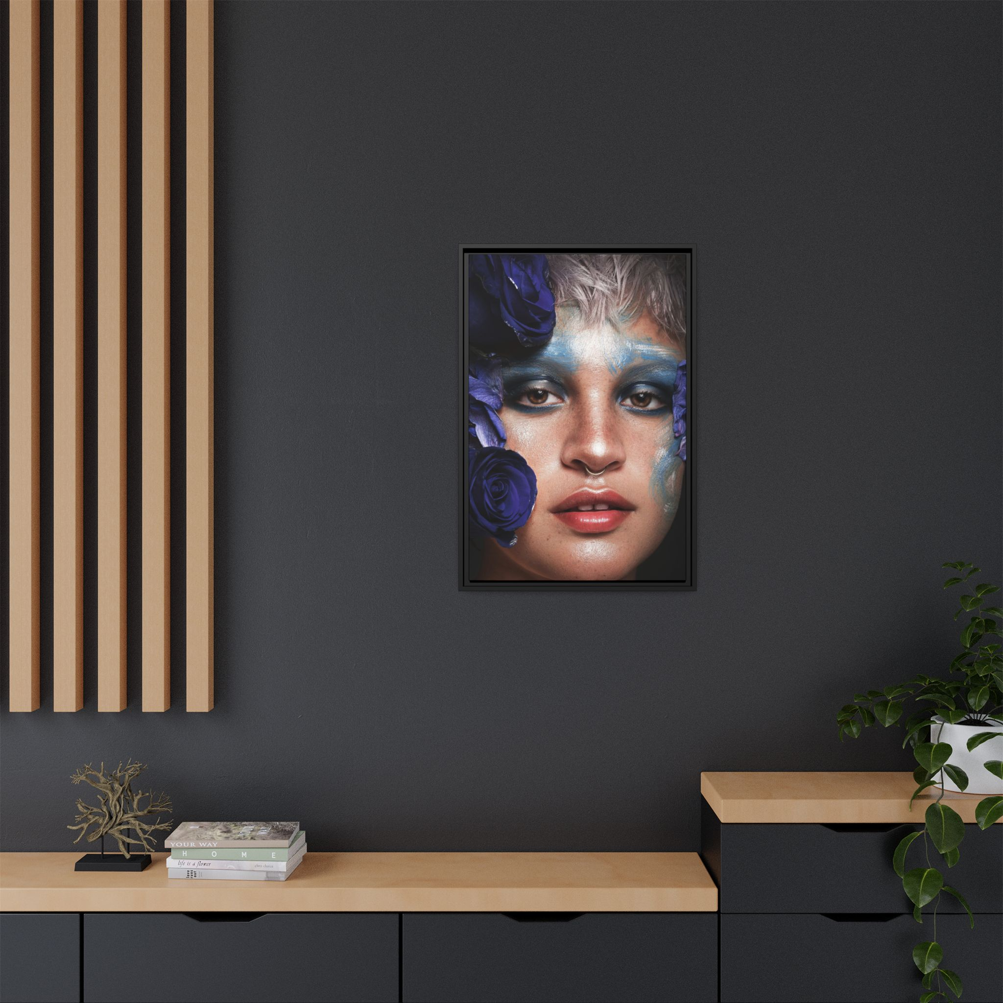 Roses No. 085 – Framed Canvas