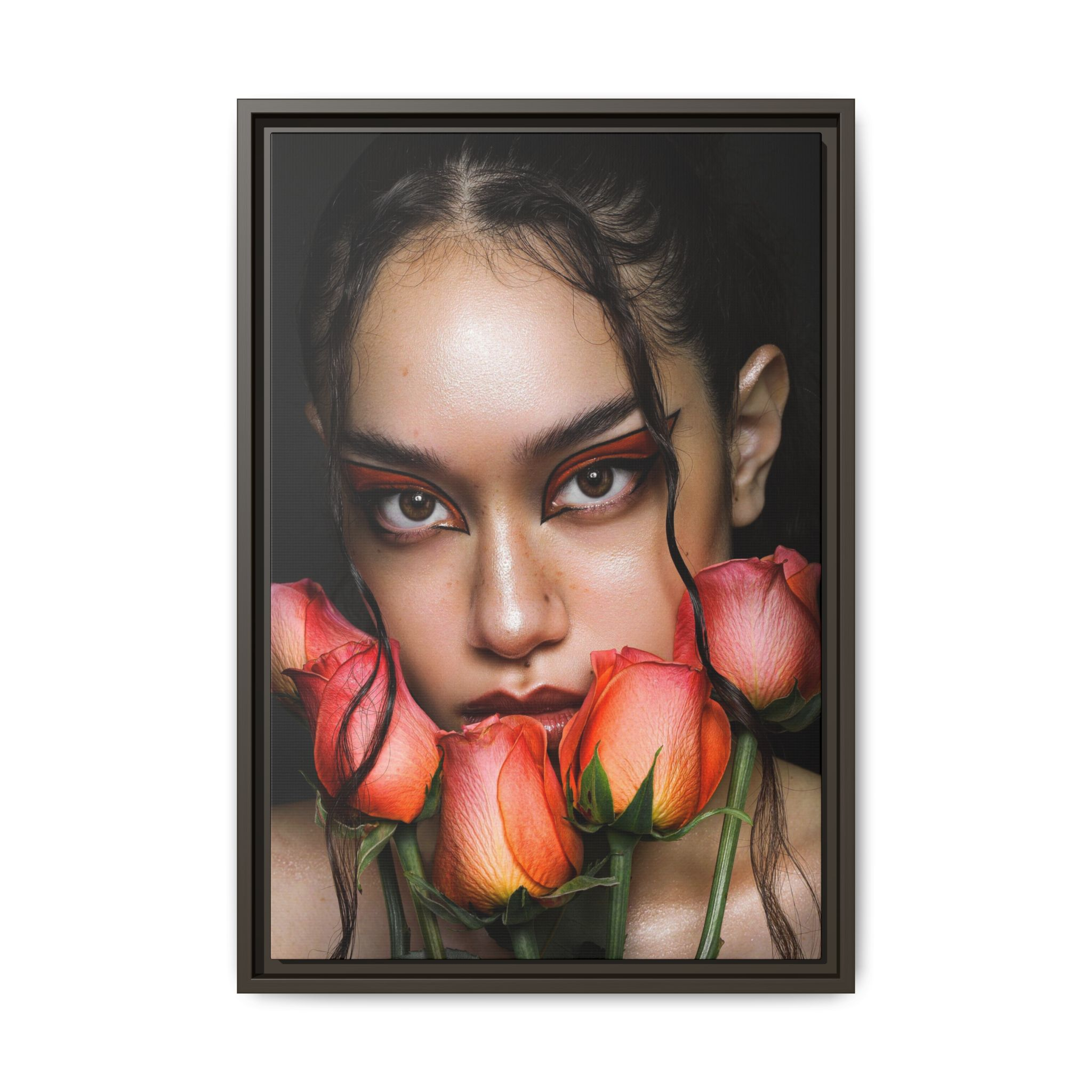 Roses No. 042 – Framed Canvas