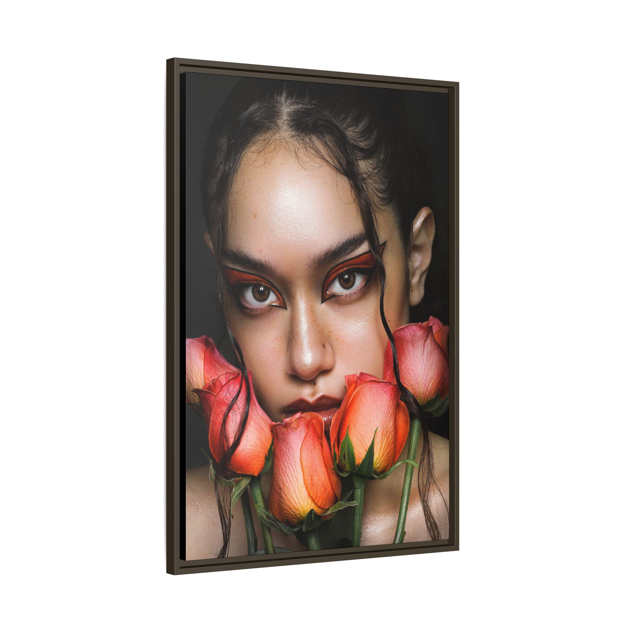Roses No. 042 – Framed Canvas
