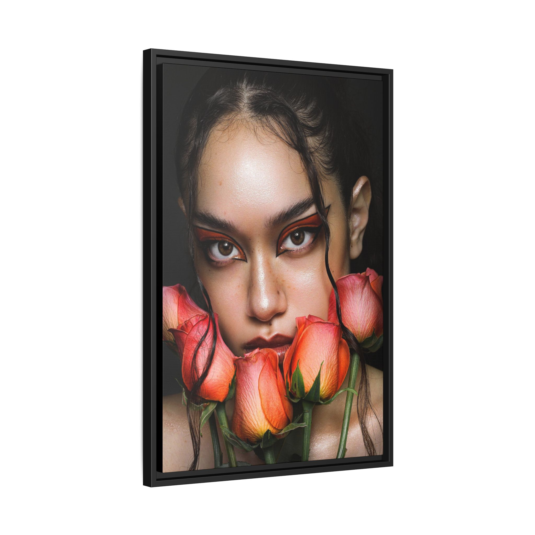 Roses No. 042 – Framed Canvas