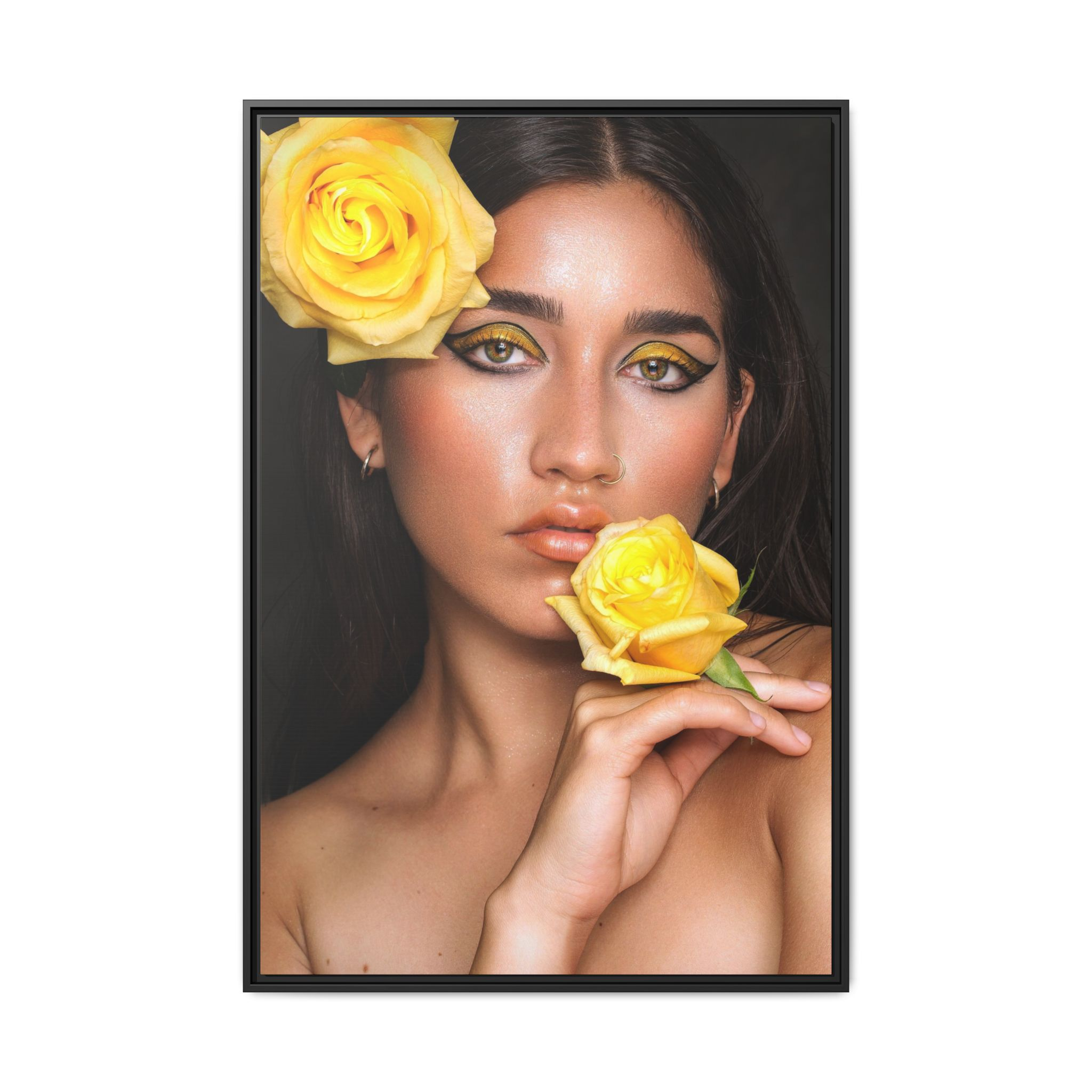 Roses No. 090 – Framed Canvas