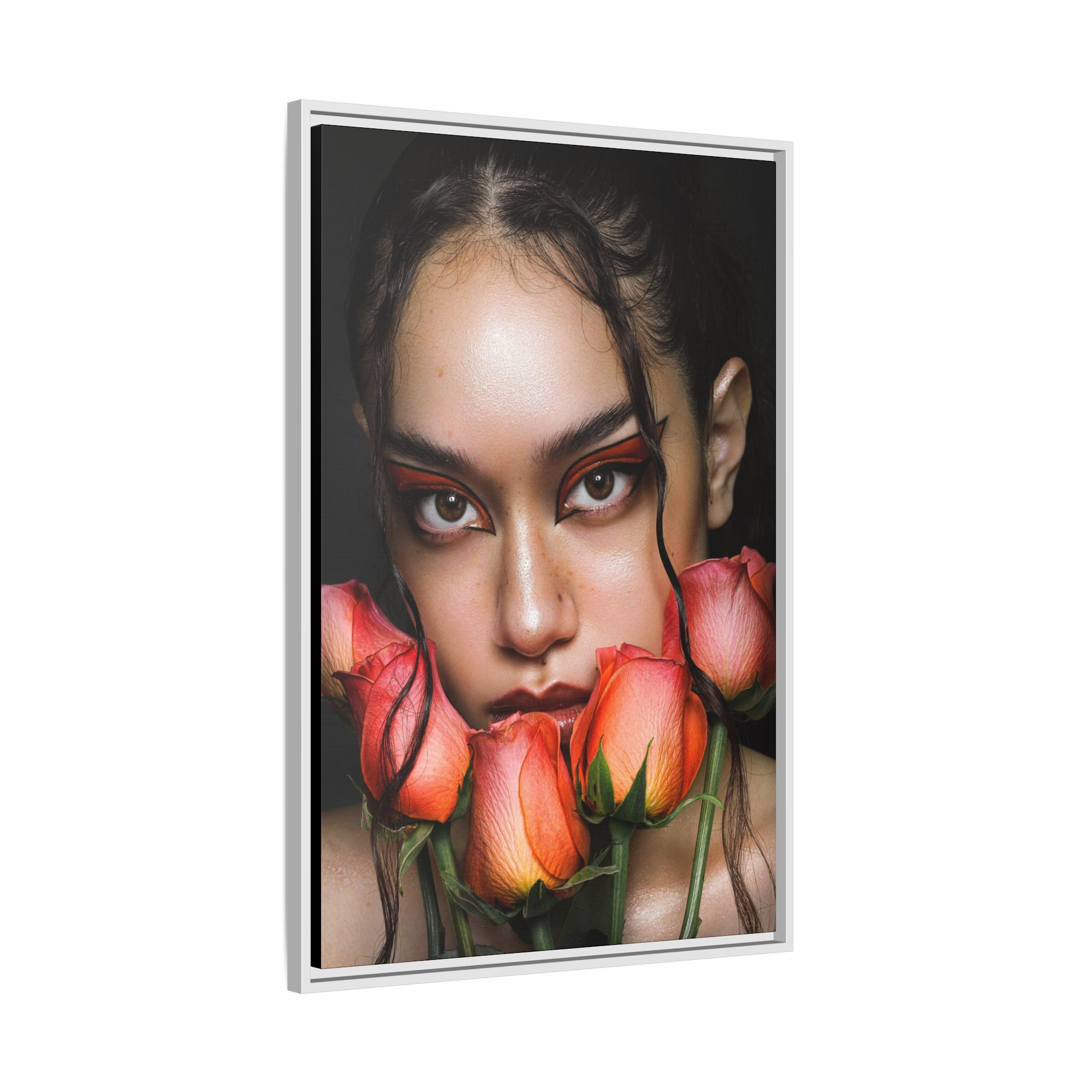 Roses No. 042 – Framed Canvas