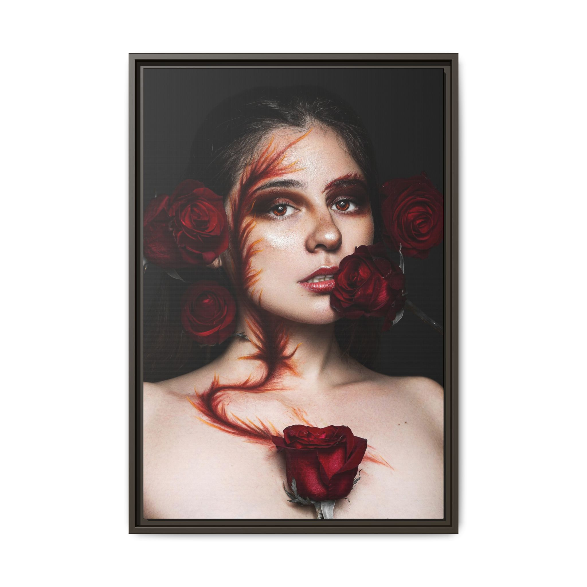Roses No. 083 – Framed Canvas