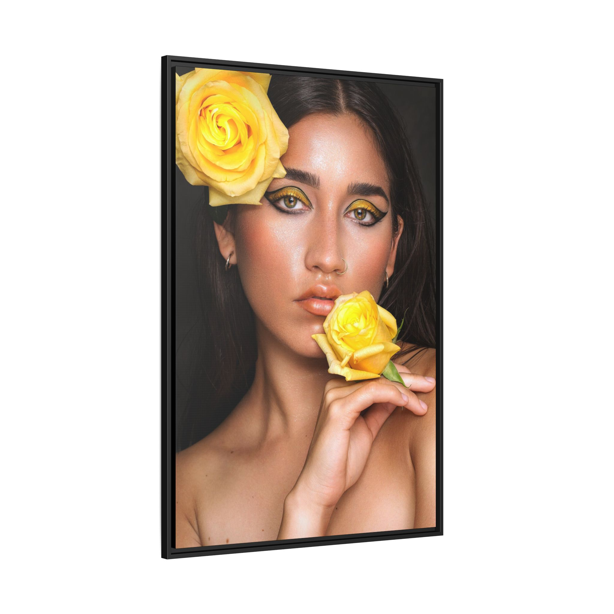 Roses No. 090 – Framed Canvas
