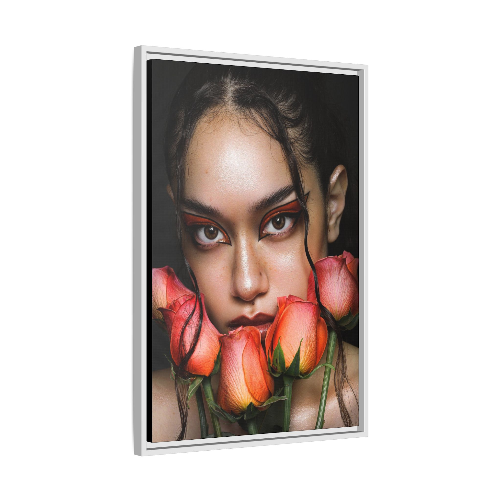 Roses No. 042 – Framed Canvas