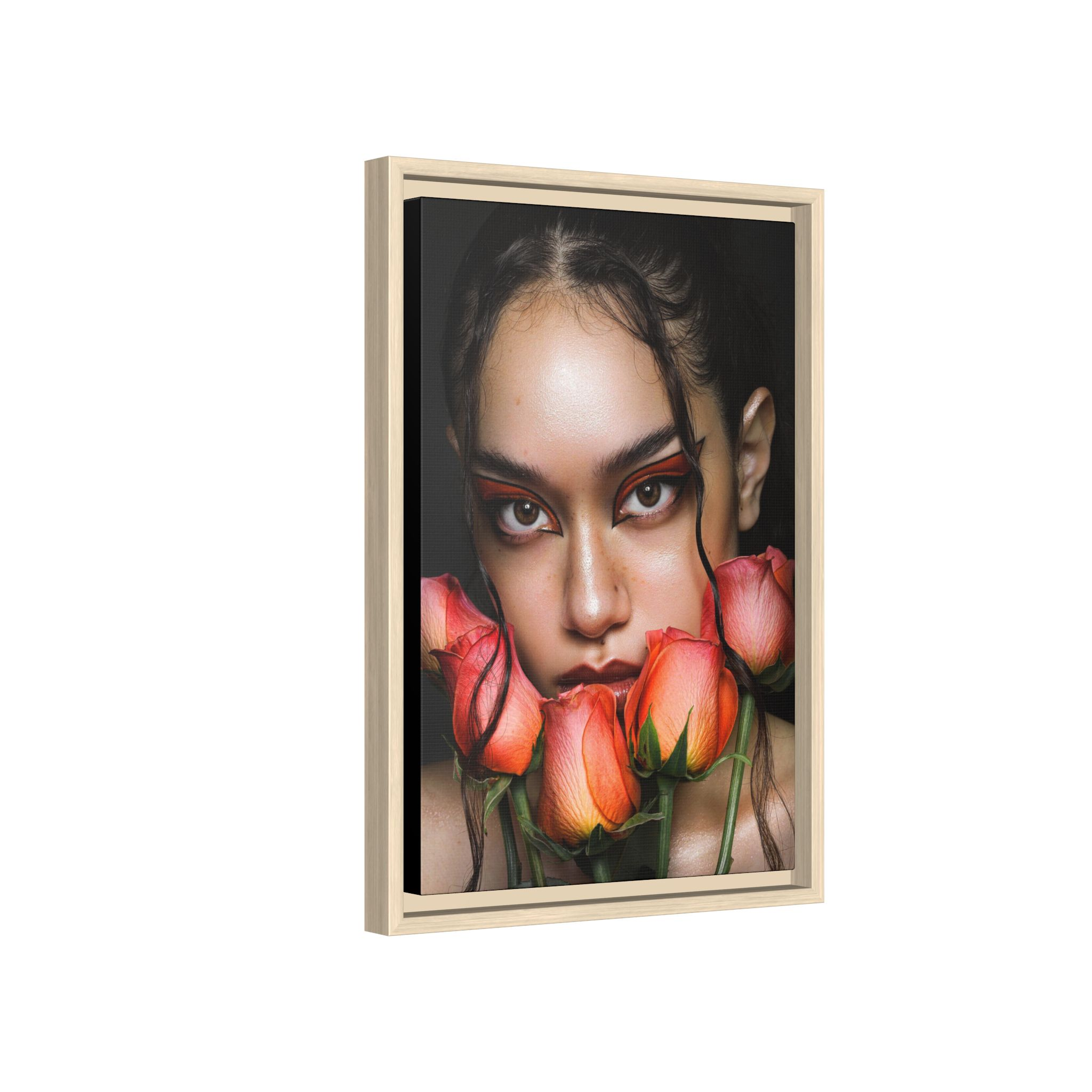 Roses No. 042 – Framed Canvas