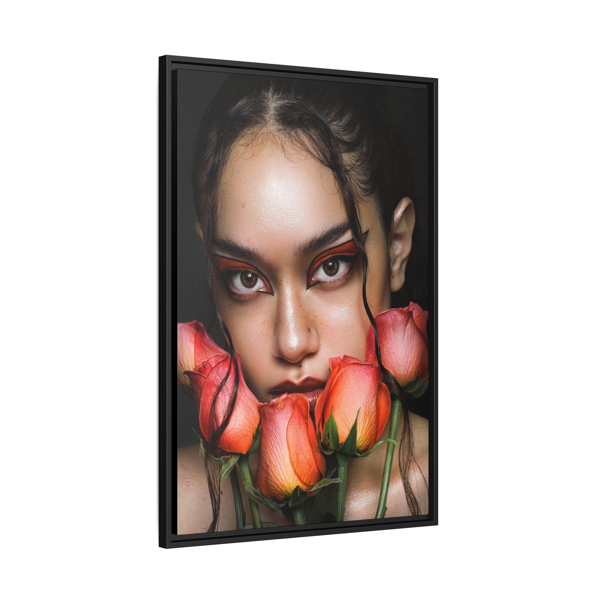 Roses No. 042 – Framed Canvas